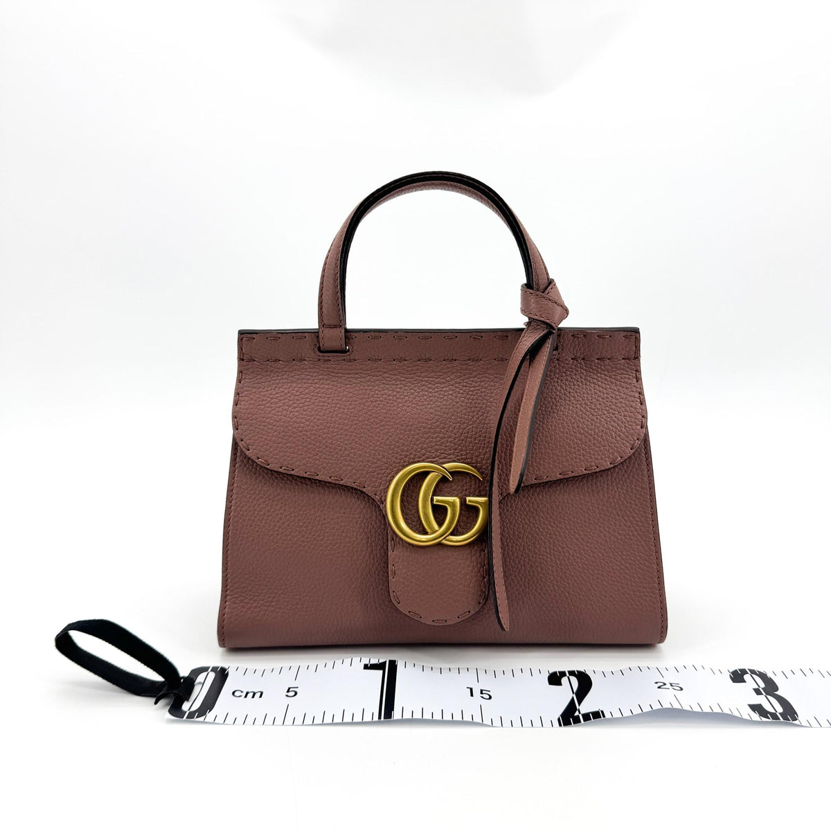 Gucci GG Marmont Small Top Handle Bag Rose Pink