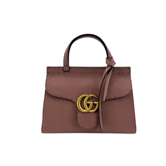 Gucci GG Marmont Small Top Handle Bag Rose Pink