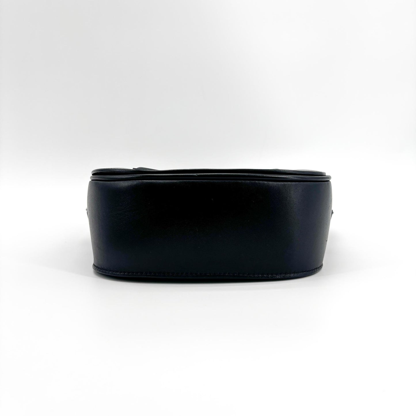 Celine Cuir Triomphe Folco Bag Black