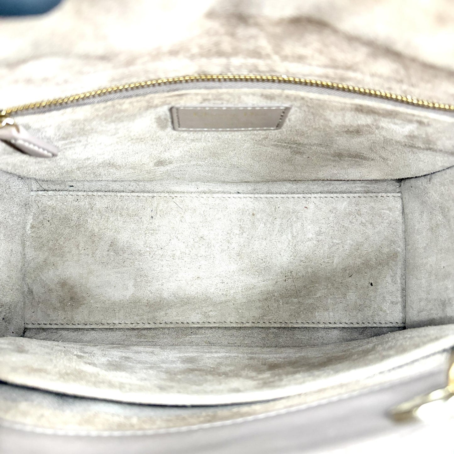 Dior Lady Dior Medium Bag in gold and taupe