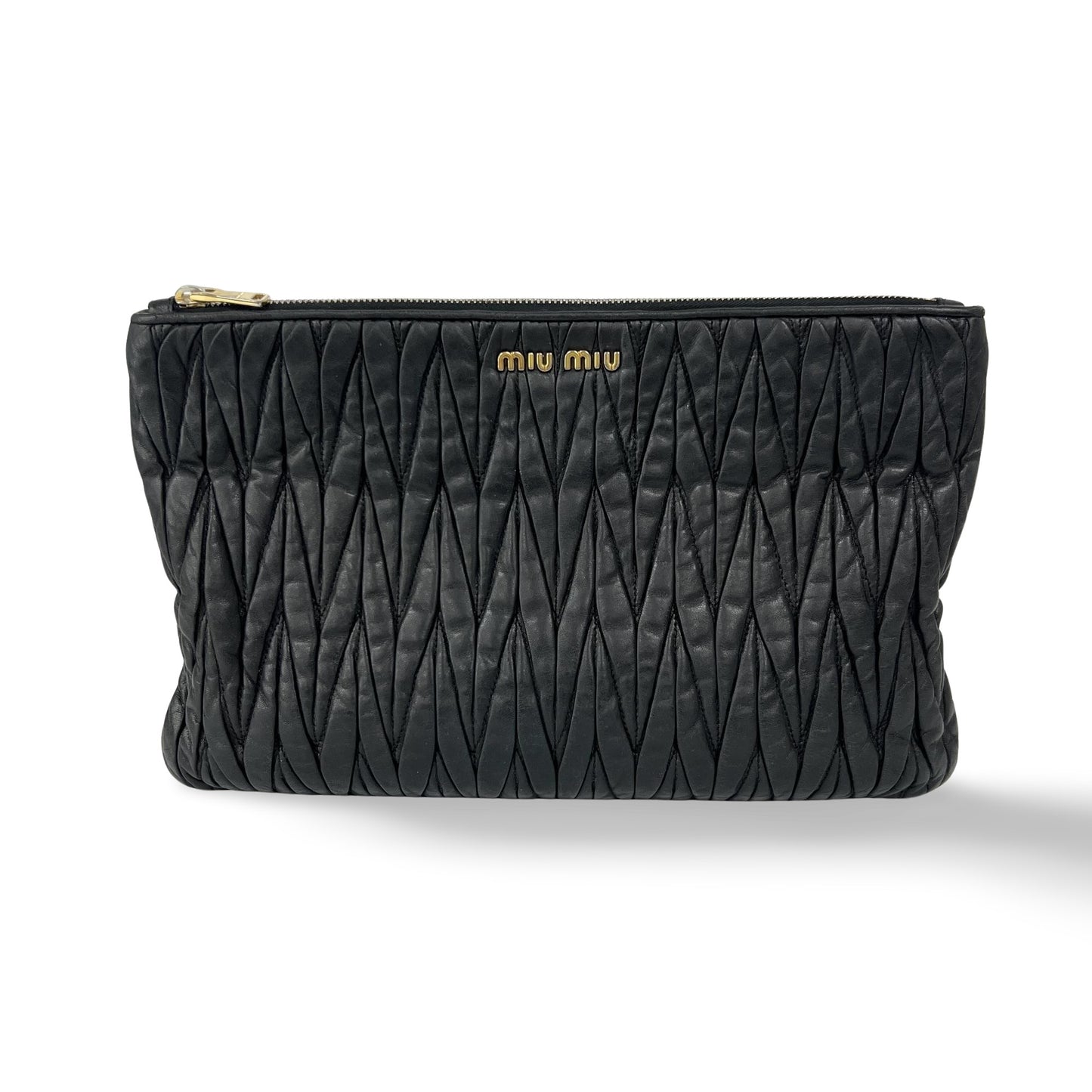 Miu Miu Matelassé Clutch