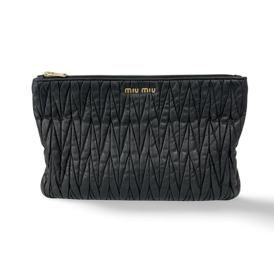 Miu Miu Matelassé Clutch
