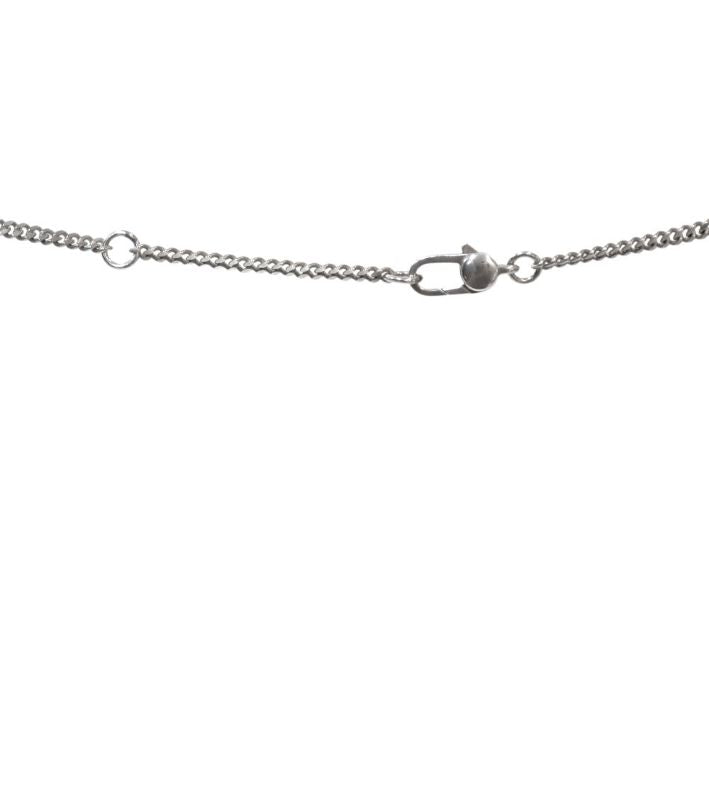 Gucci Heart Pendant Silver Necklace