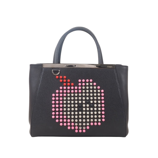 Fendi 8BH253 Toujours Studded Small Shoulder Bag