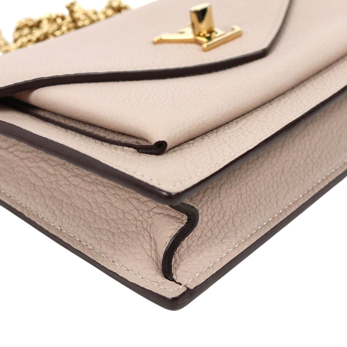 Louis Vuitton Dark Beige My Love Chain Pochette Crossbody Bag