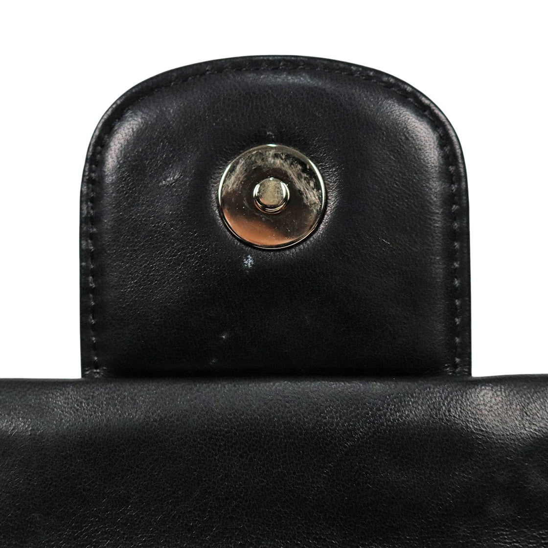 Chanel Black Lambskin Westminster Pearl CC Flap Bag