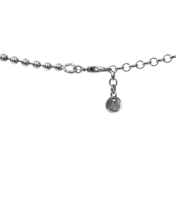 Gucci Bold Interlocking G Silver Necklace