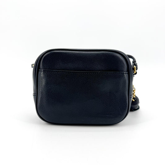 Saint Laurent Monogram Blogger Mini Crossbody Bag Black Gold Hardware