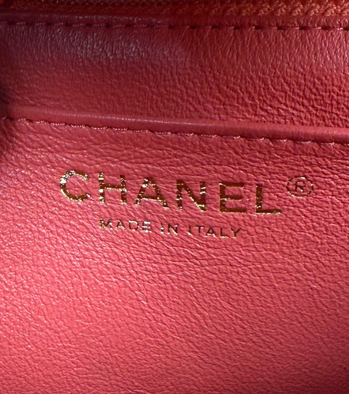 Chanel Pink Patent Petite Sac