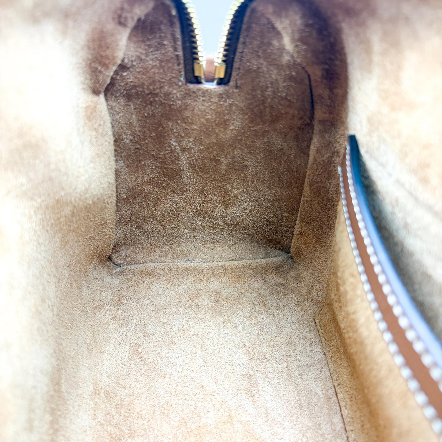 Celine Small Boston Bag Smooth Calfskin Cuir Triomphe Tan