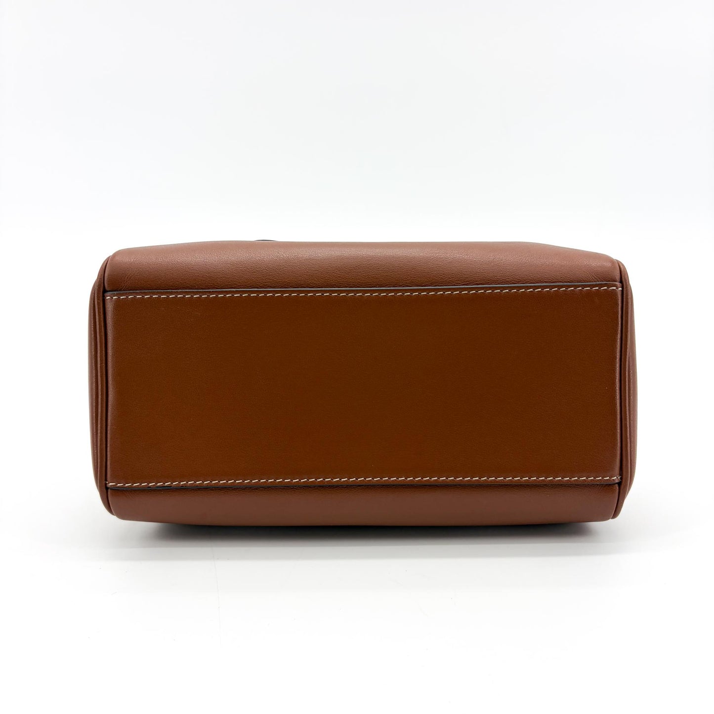 Celine Small Boston Bag Smooth Calfskin Cuir Triomphe Tan