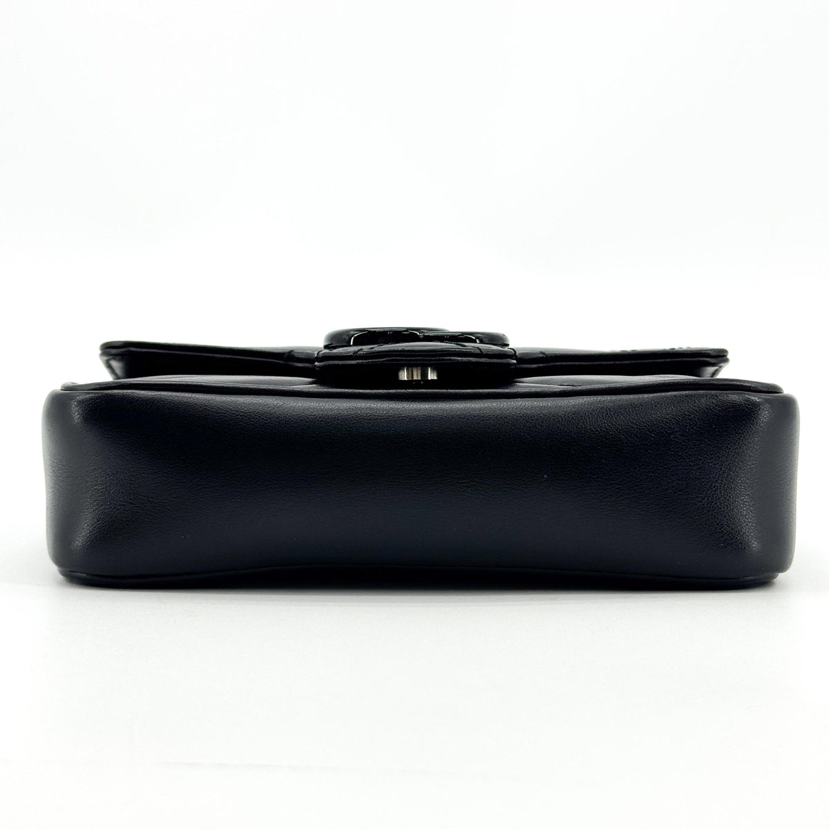 Gucci GG Marmont Super Mini Crossbody Bag All Black