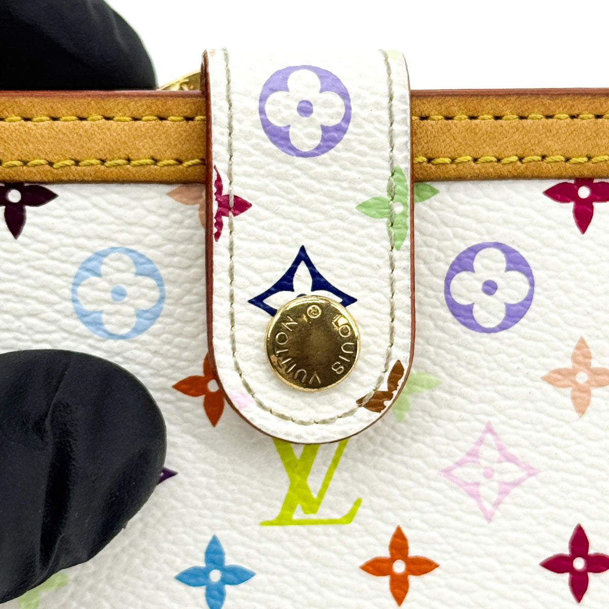 Louis Vuitton Monogram Multicolor French Purse Wallet
