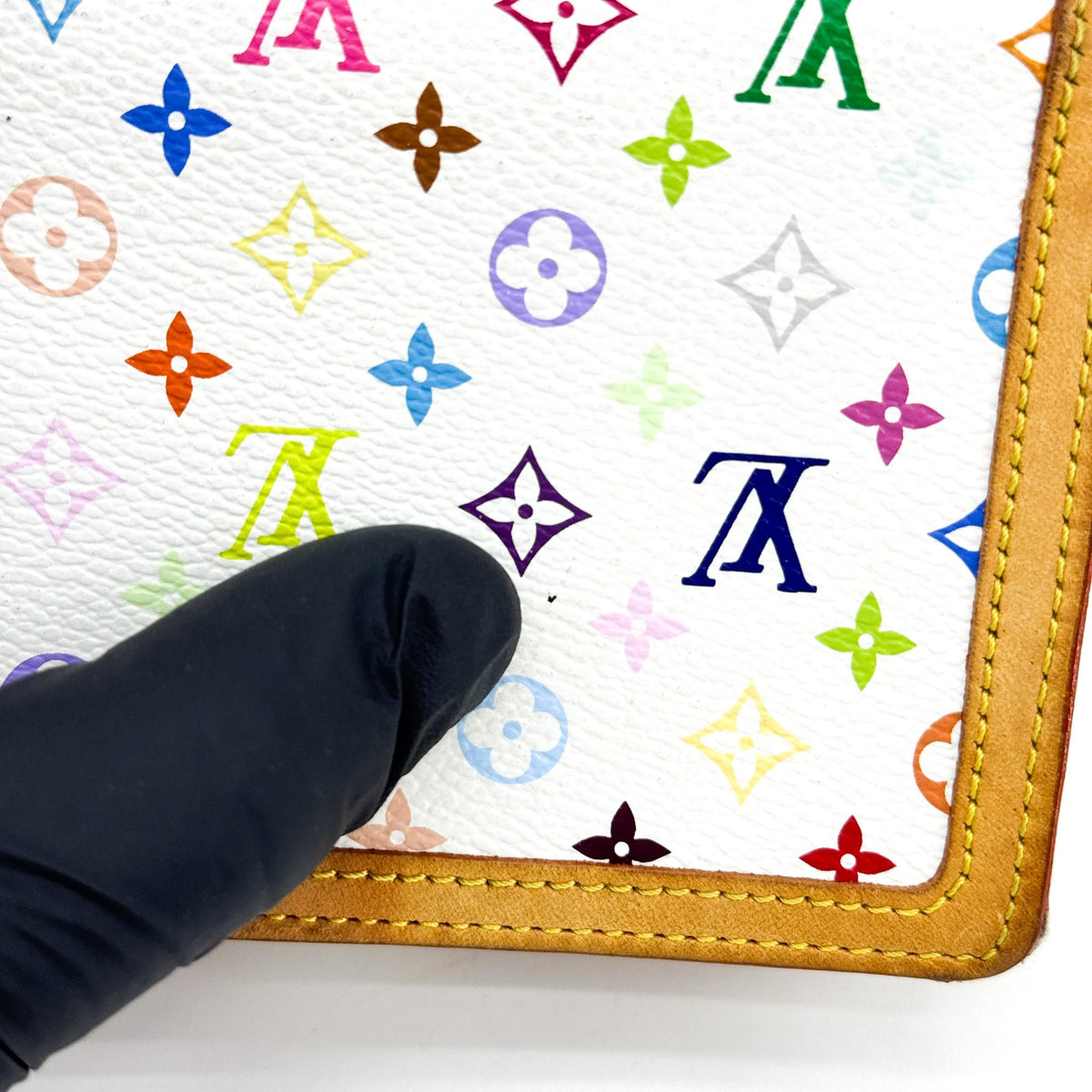 Louis Vuitton Monogram Multicolor French Purse Wallet