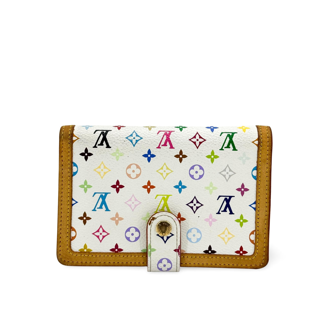 Louis Vuitton Monogram Multicolor French Purse Wallet