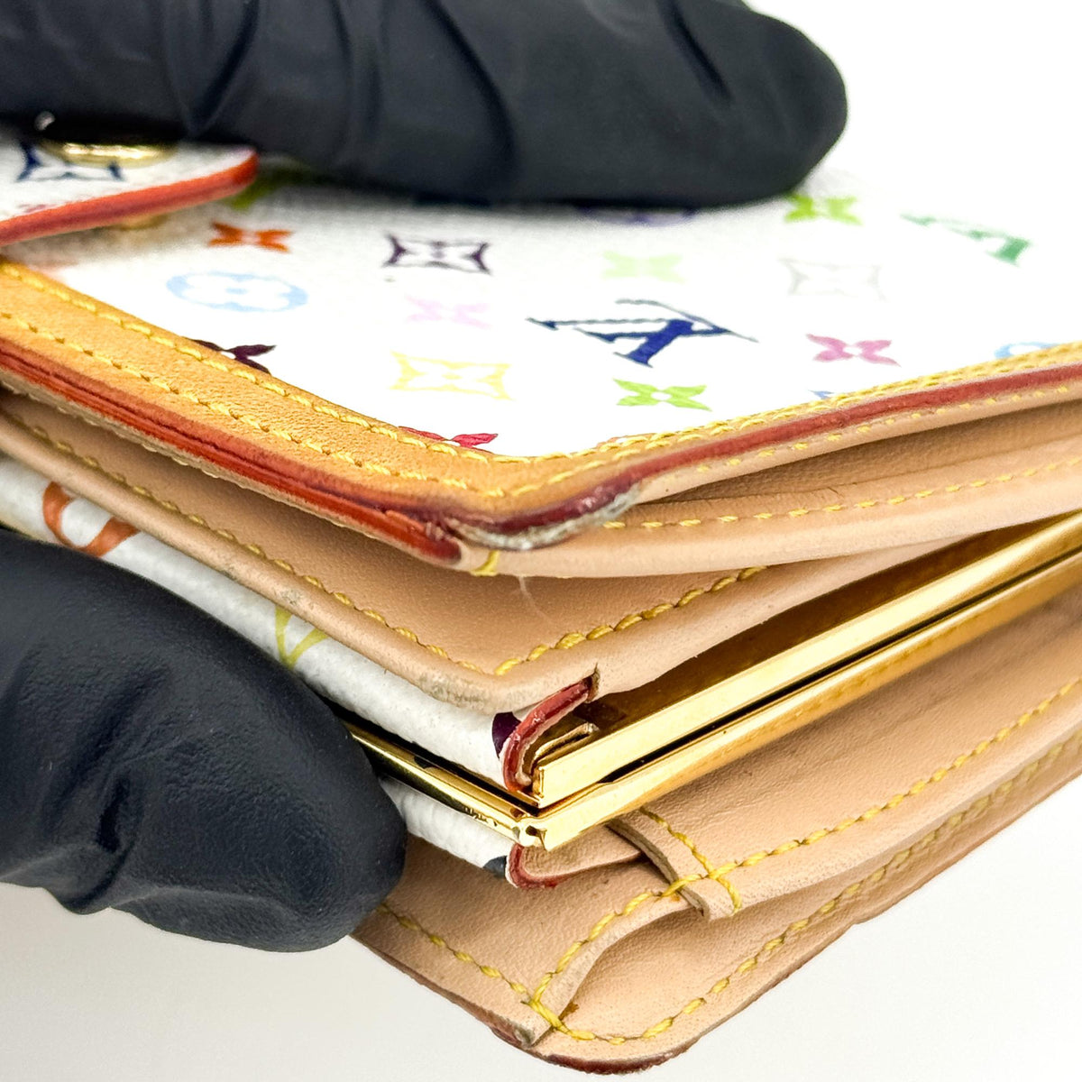Louis Vuitton Monogram Multicolor French Purse Wallet