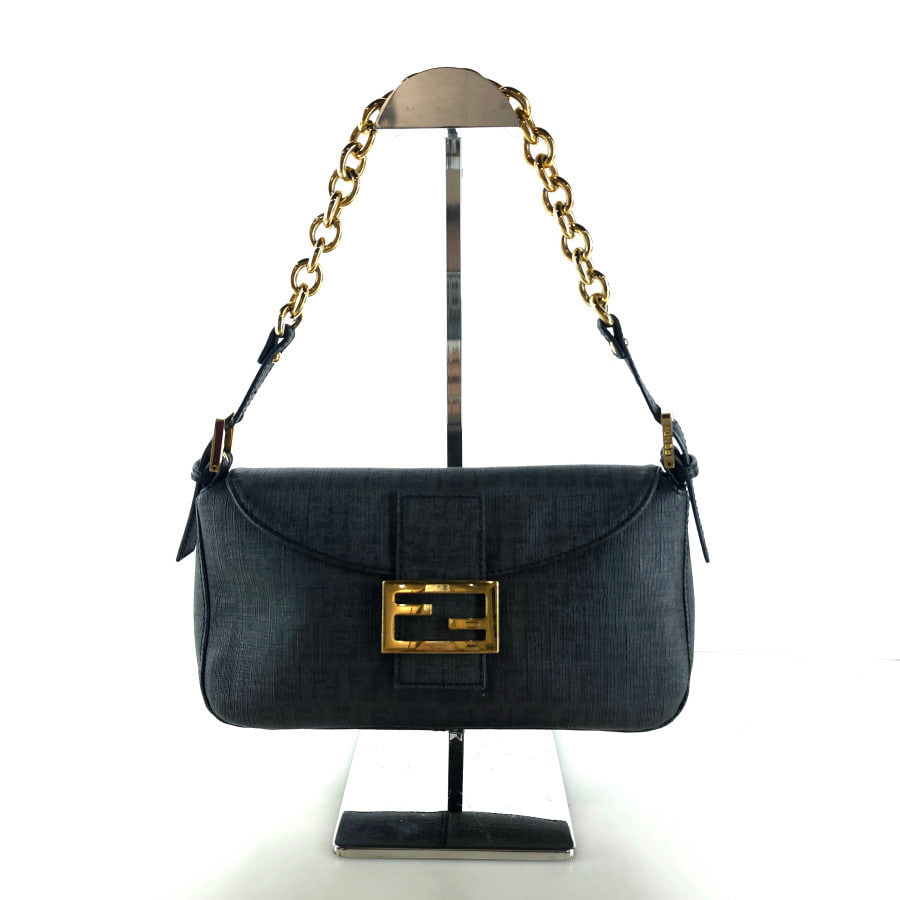 Mini FF Canvas Mamma Chain Shoulder Hobo Bag 8BR003