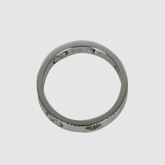 9 Icon White Gold Ring