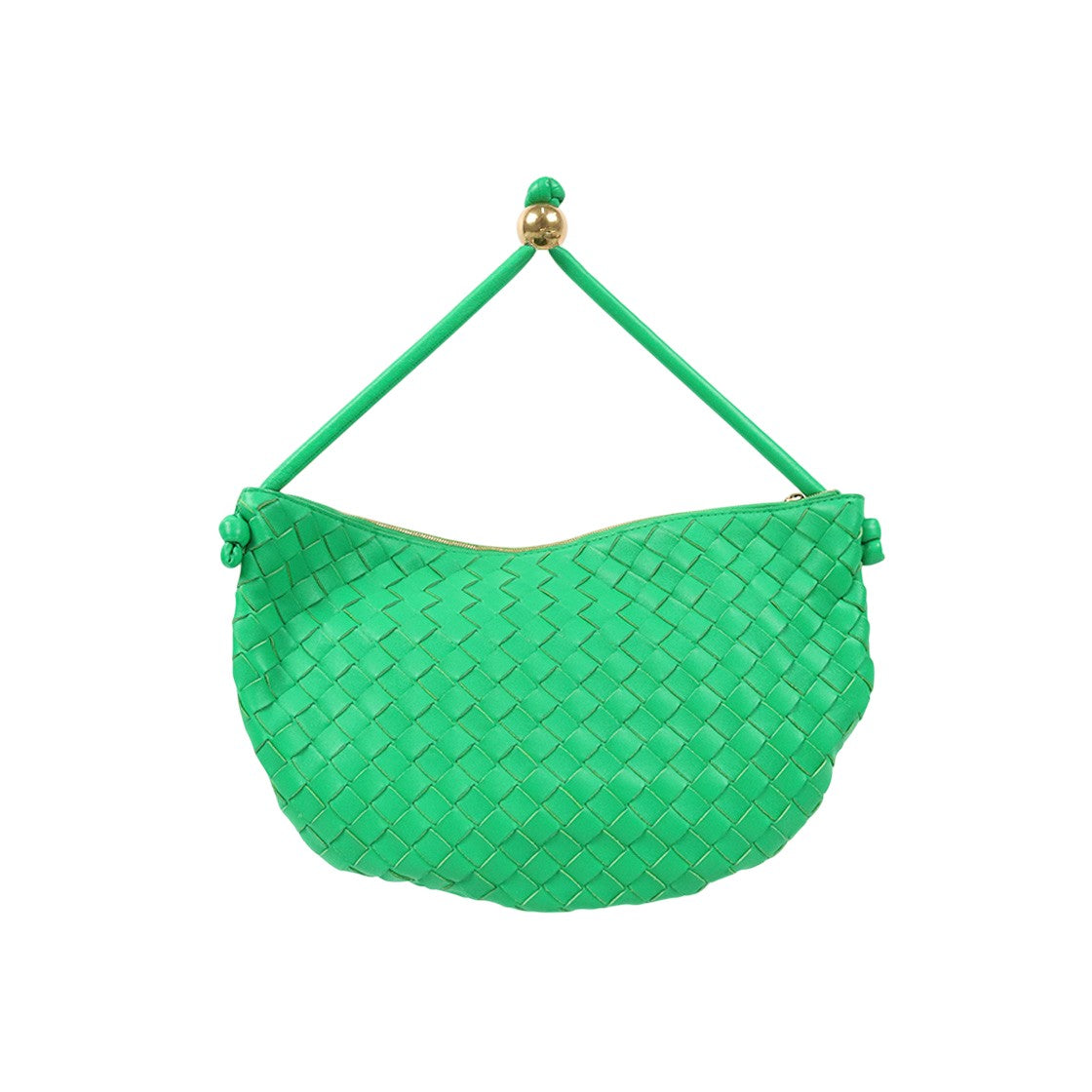 Bottega Veneta Green Turn Pouch Bag