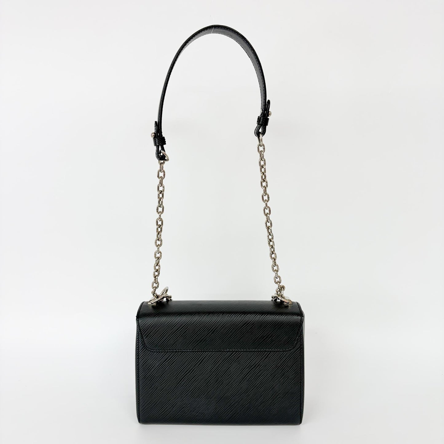 Louis Vuitton Epi Twist MM Black Silver Hardware