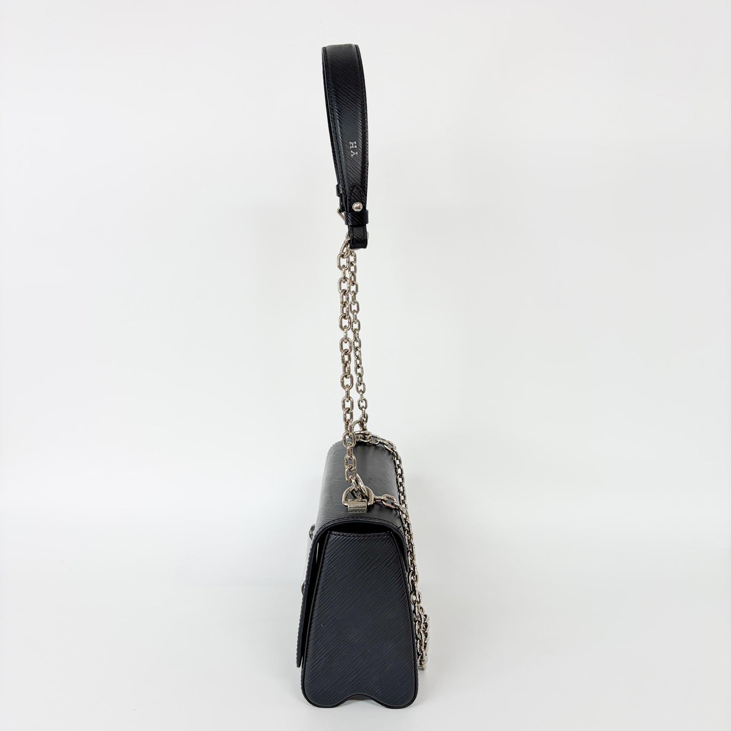 Louis Vuitton Epi Twist MM Black Silver Hardware
