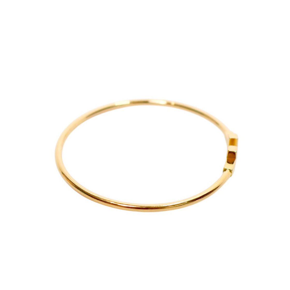 Tiffany 18K Narrow Wire Bracelet