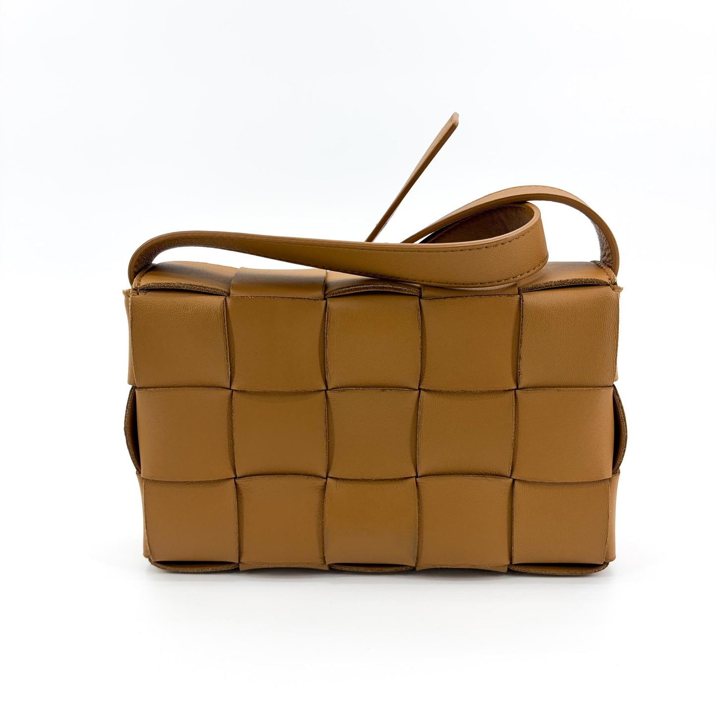 Bottega Veneta Cassette Bag Caramel