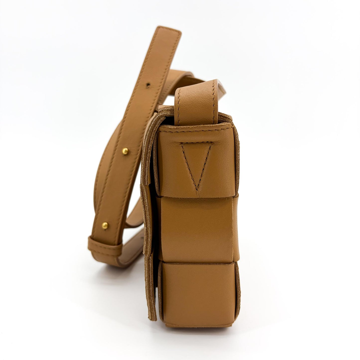Bottega Veneta Cassette Bag Caramel