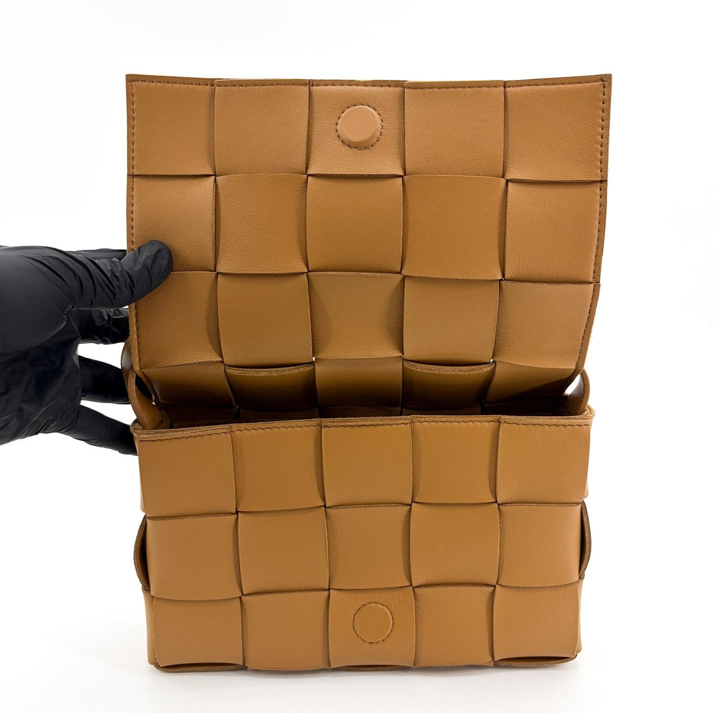 Bottega Veneta Cassette Bag Caramel