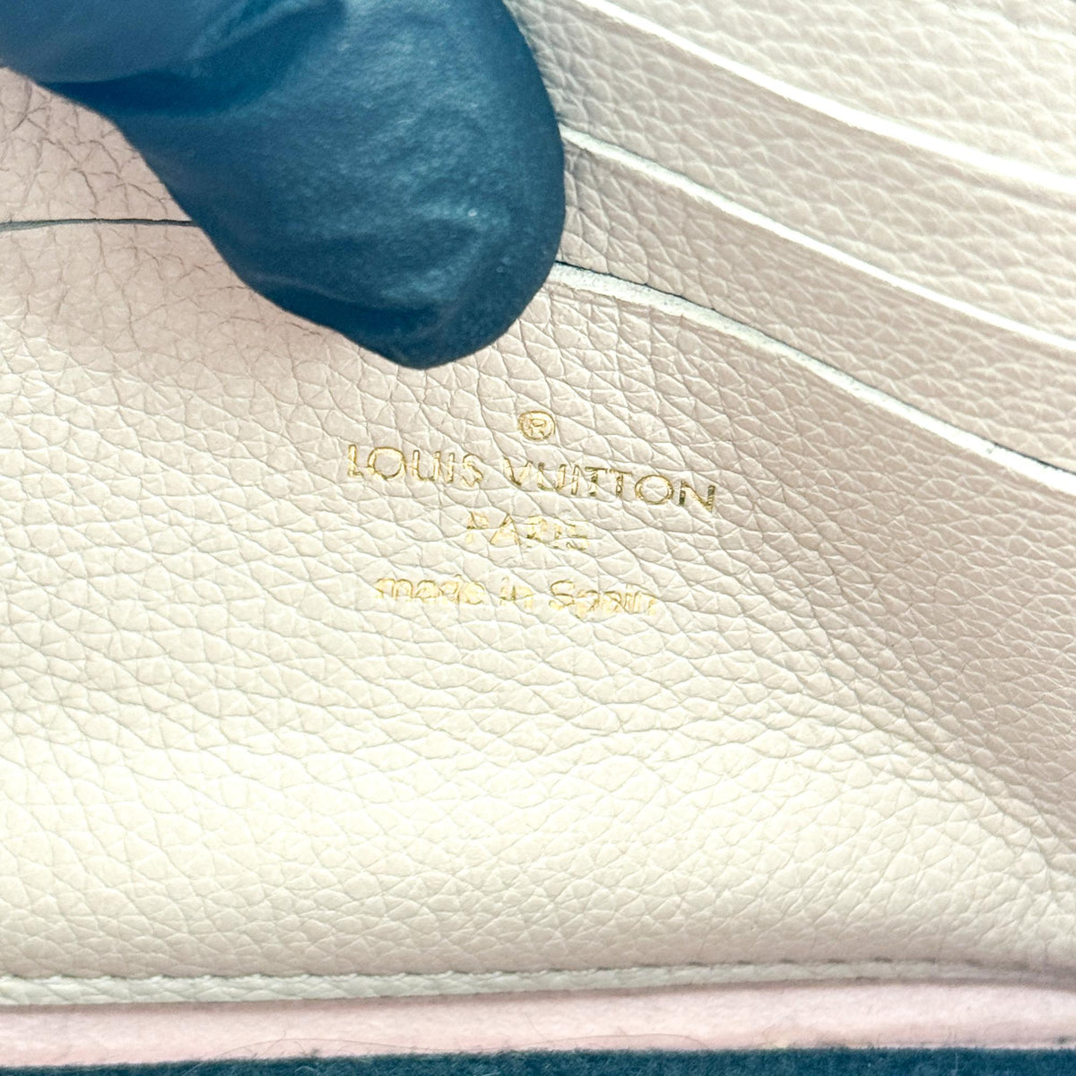 Louis Vuitton Lockme Pochette Chain Wallet Galette