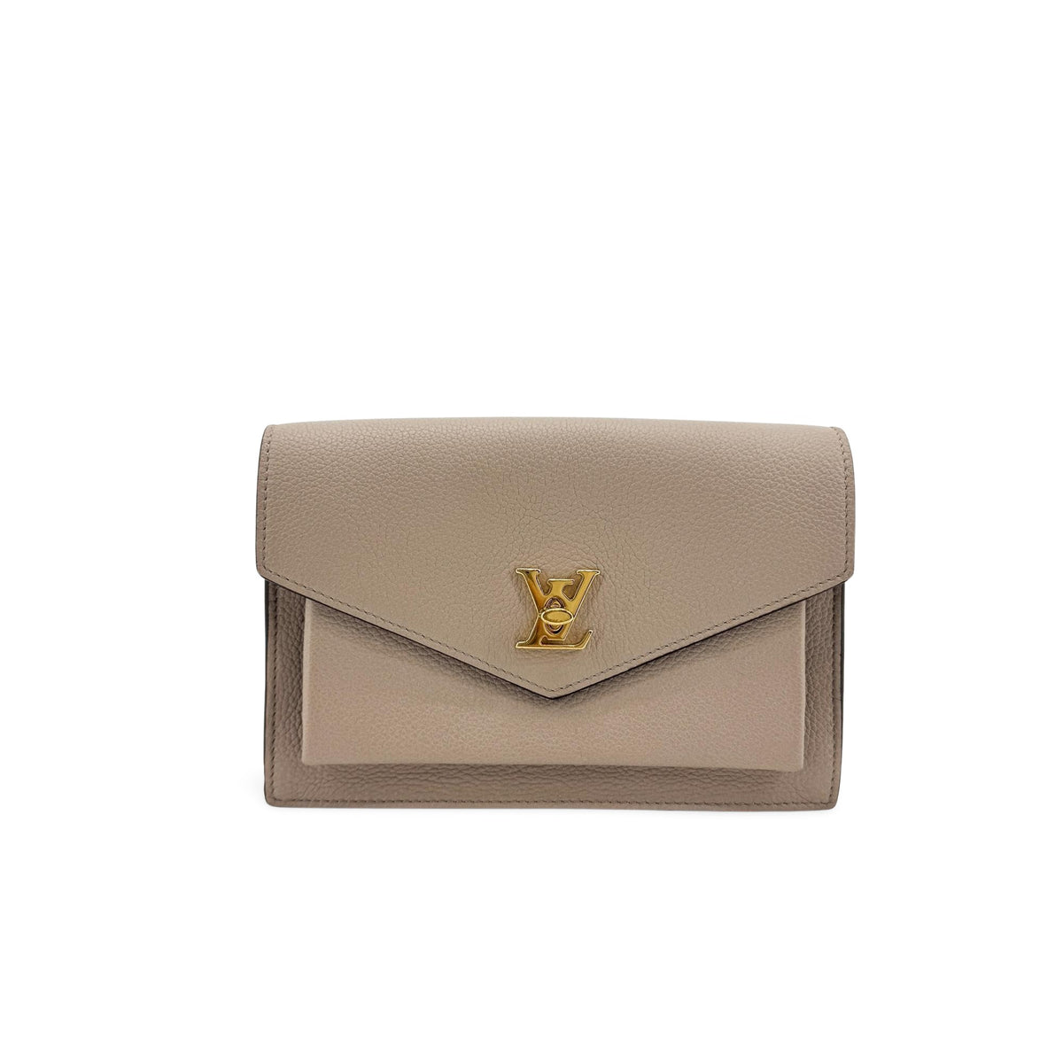 Louis Vuitton Lockme Pochette Chain Wallet Galette