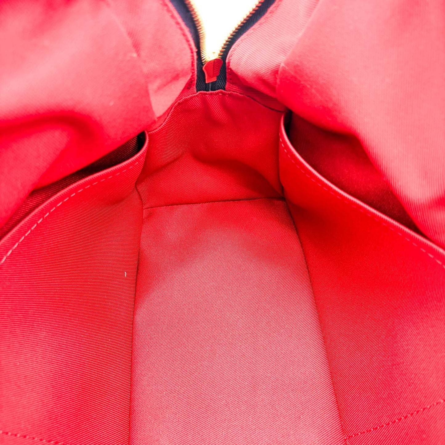 Louis Vuitton Monogram Empreinte Sully PM Marine Rouge