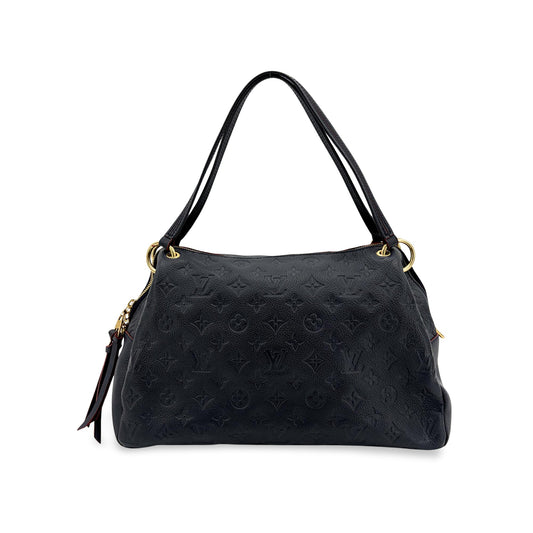 Louis Vuitton Monogram Empreinte Sully PM Marine Rouge
