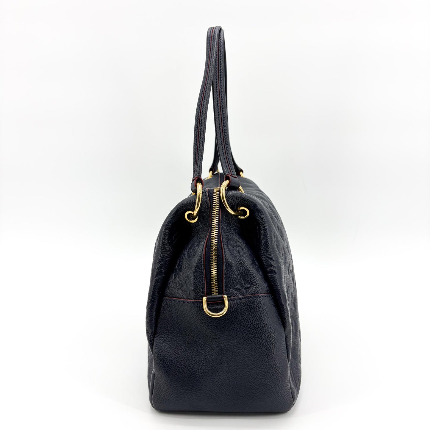 Louis Vuitton Monogram Empreinte Sully PM Marine Rouge