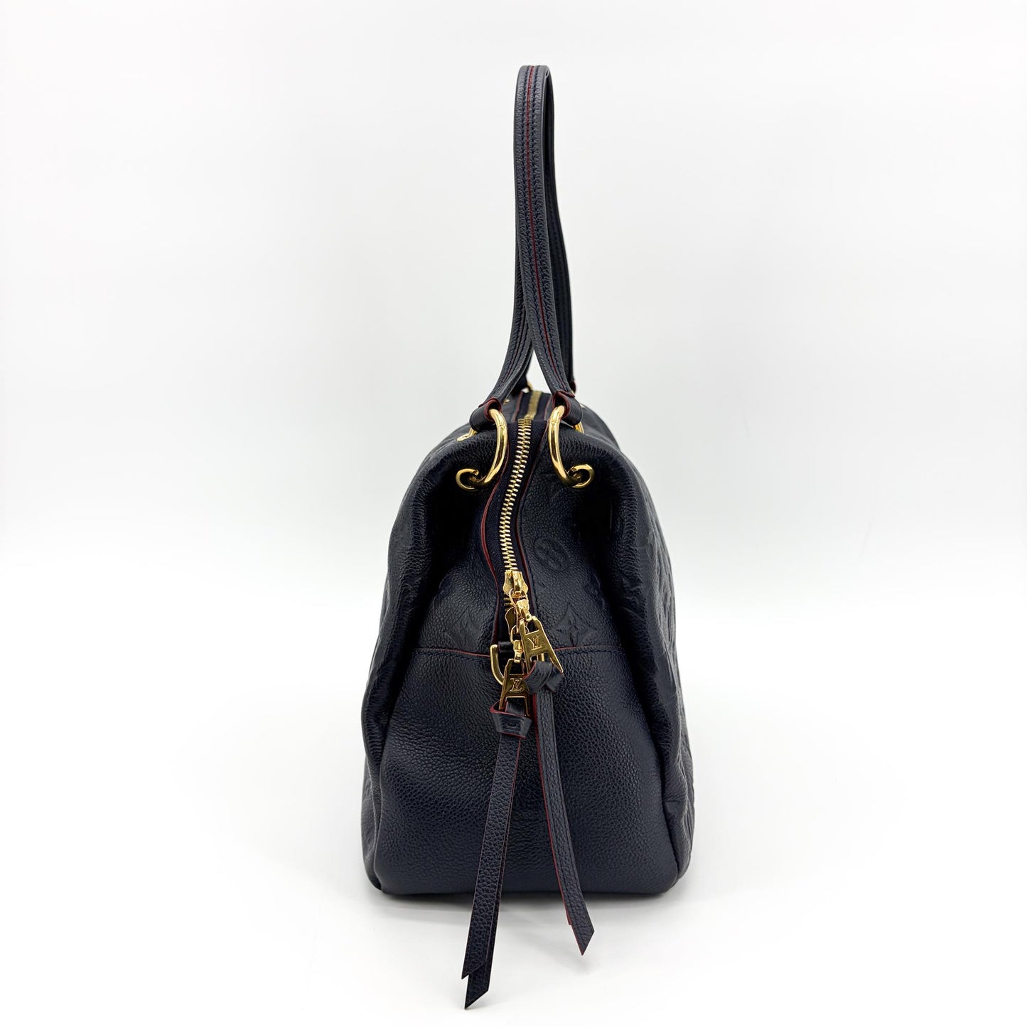 Louis Vuitton Monogram Empreinte Sully PM Marine Rouge