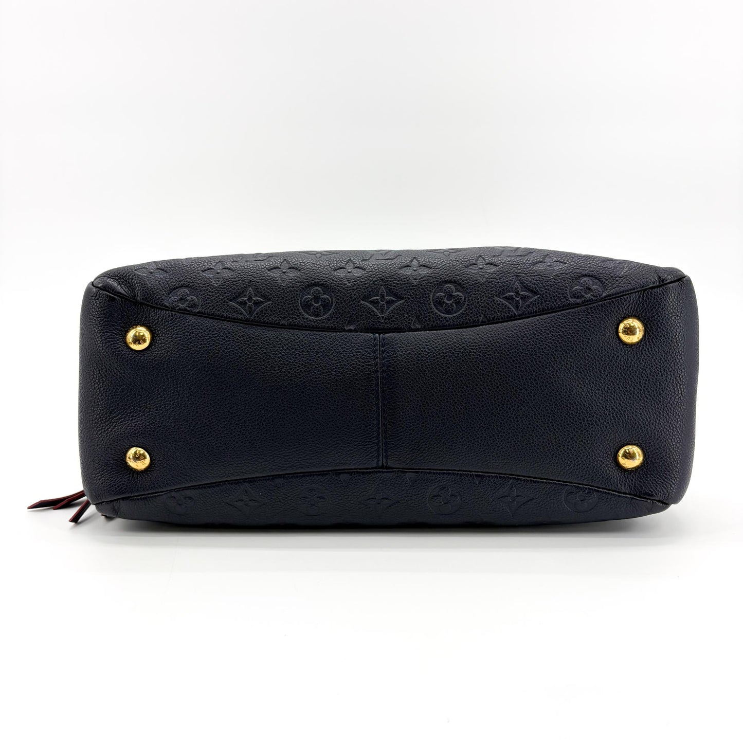 Louis Vuitton Monogram Empreinte Sully PM Marine Rouge