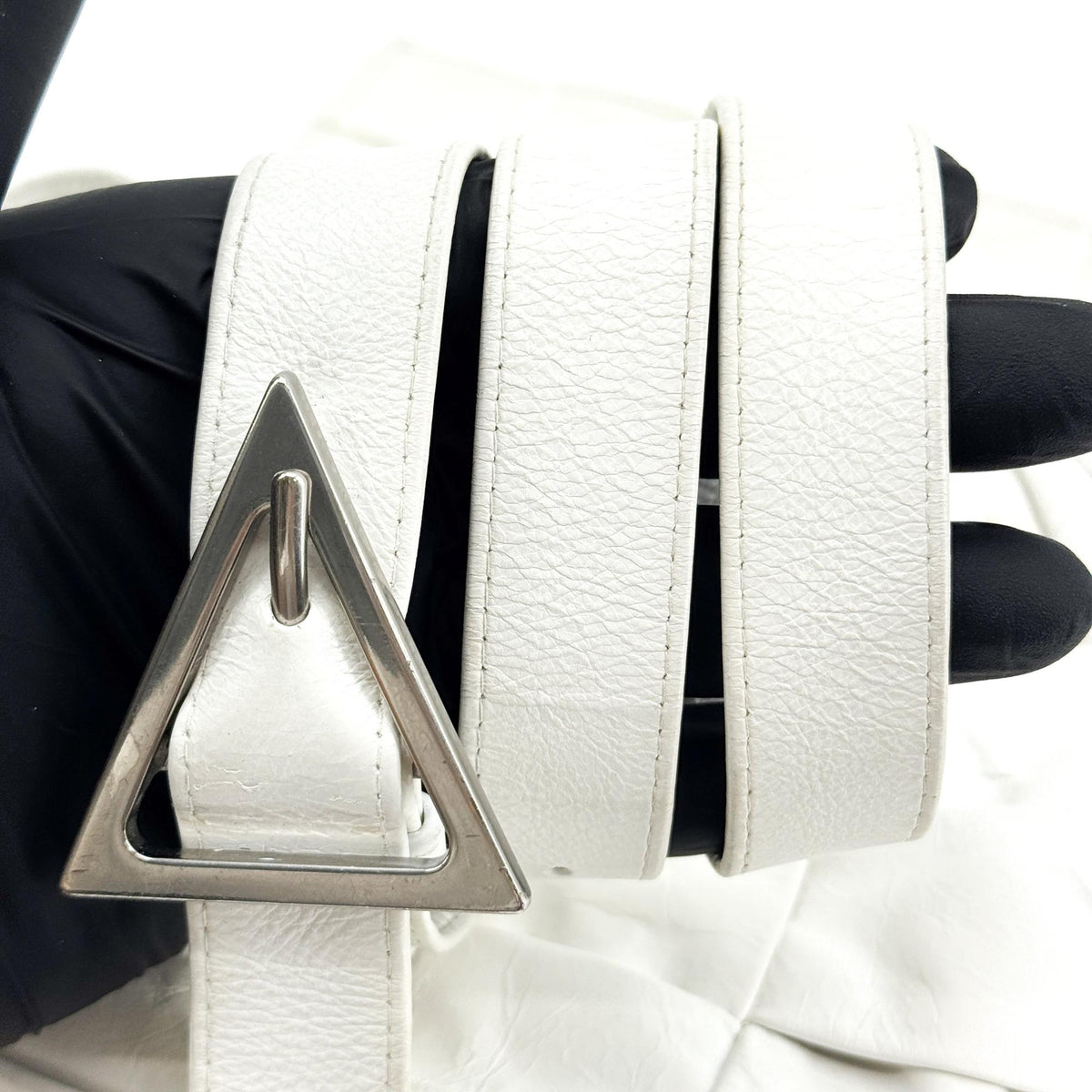 Bottega Veneta Cassette Bag White