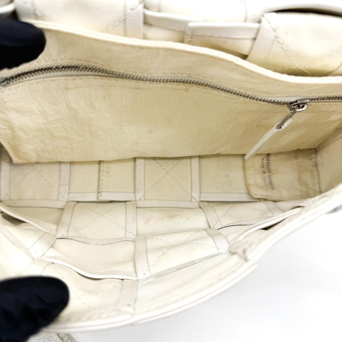 Bottega Veneta Cassette Bag White