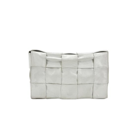 Bottega Veneta Cassette Bag White