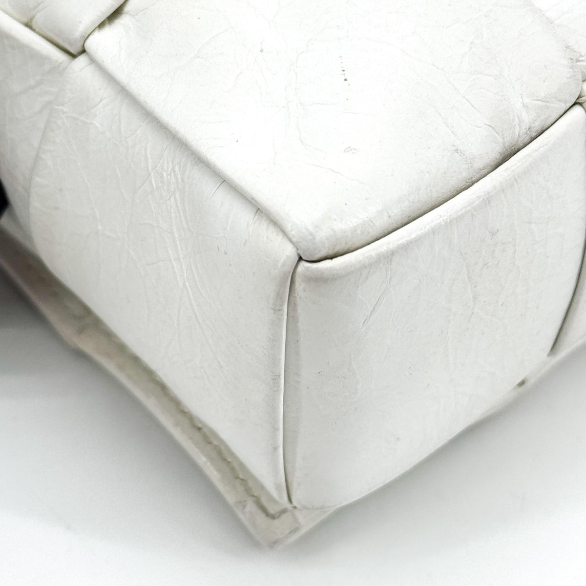 Bottega Veneta Cassette Bag White