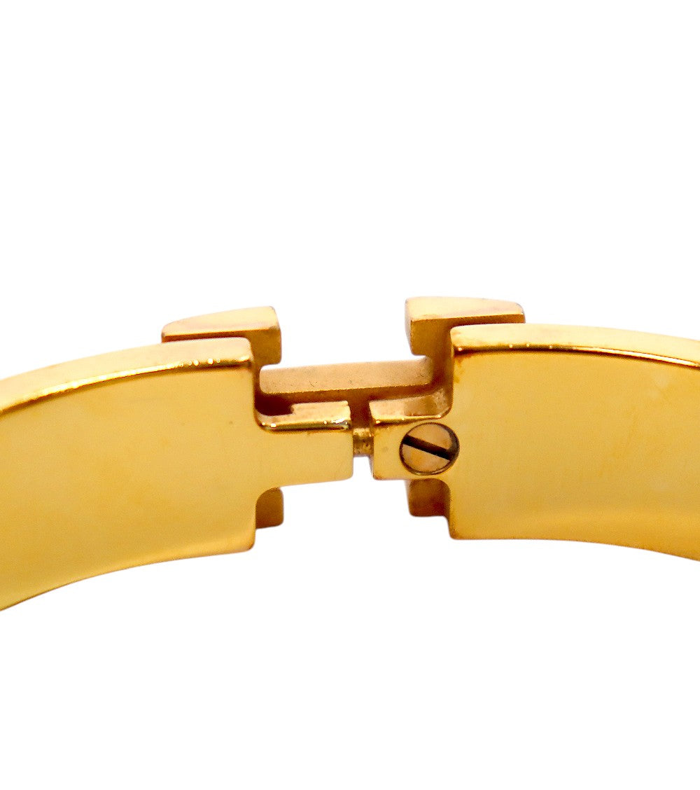 Hermès white click ash bracelet