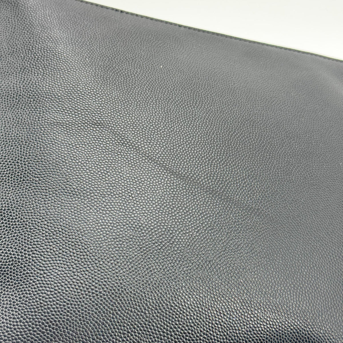 Saint Laurent Grande de Foudre Tablet Clutch Black