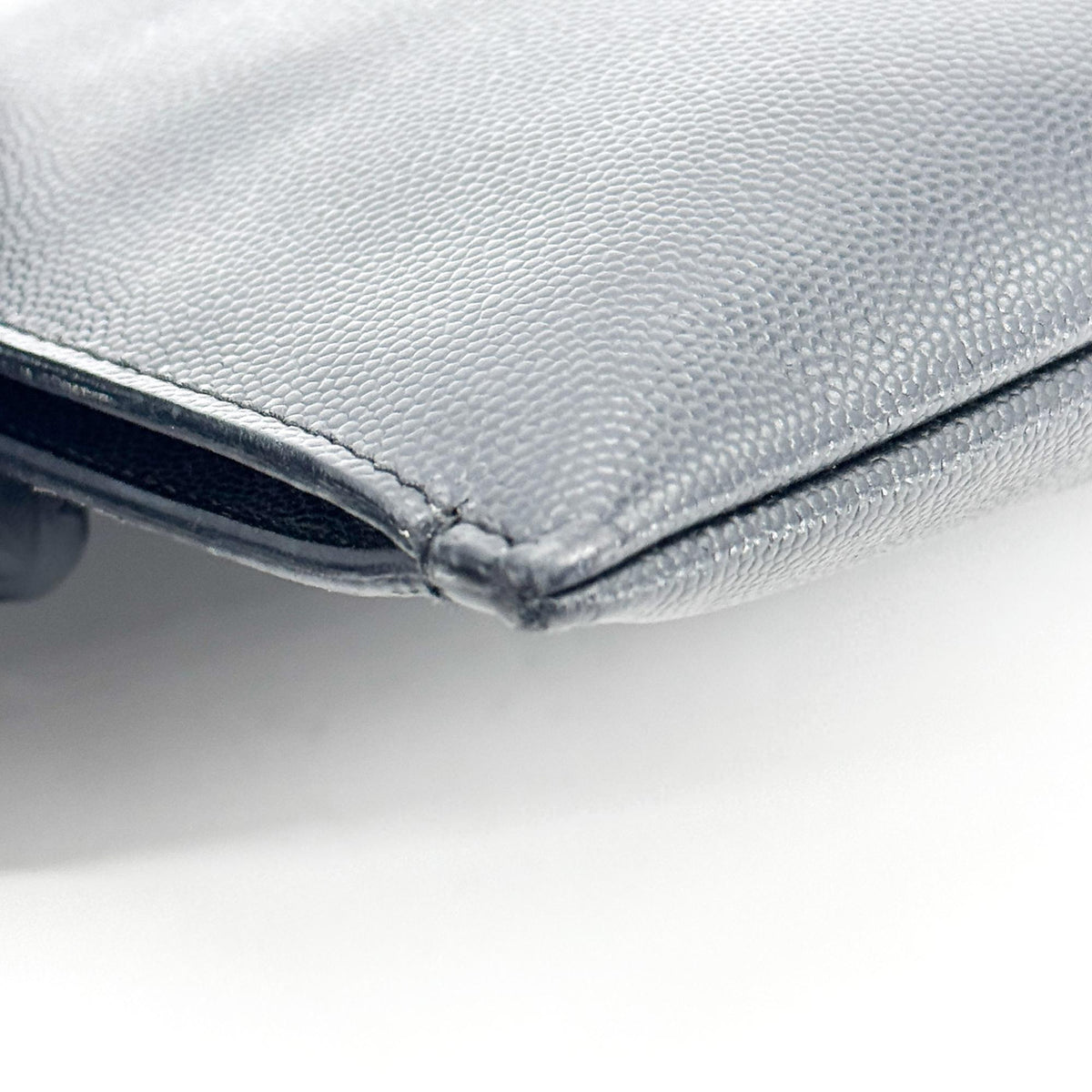 Saint Laurent Grande de Foudre Tablet Clutch Black