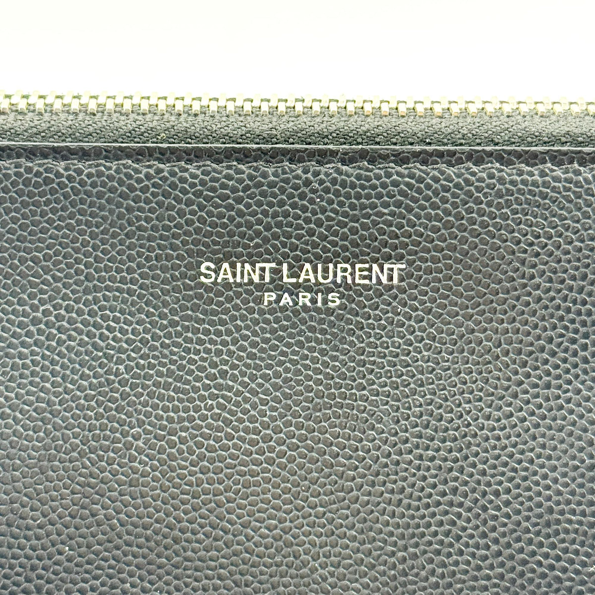 Saint Laurent Grande de Foudre Tablet Clutch Black