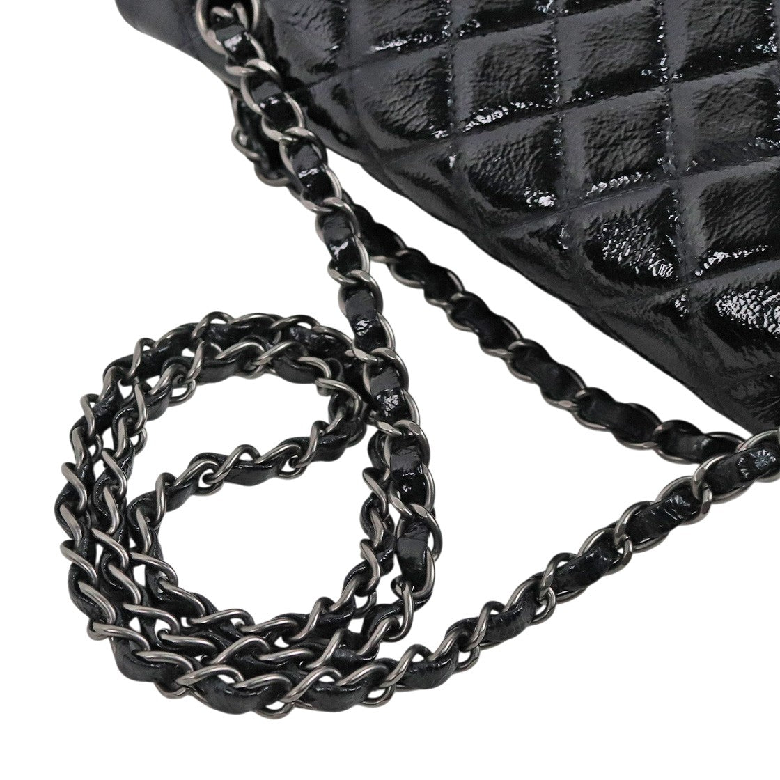 Chanel Black Medium Faded Classic Shoulder Bag
