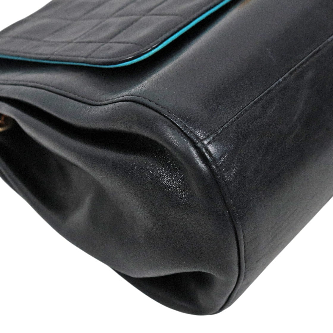 Chanel Black 2.55 Chocolate Bar Shoulder Bag
