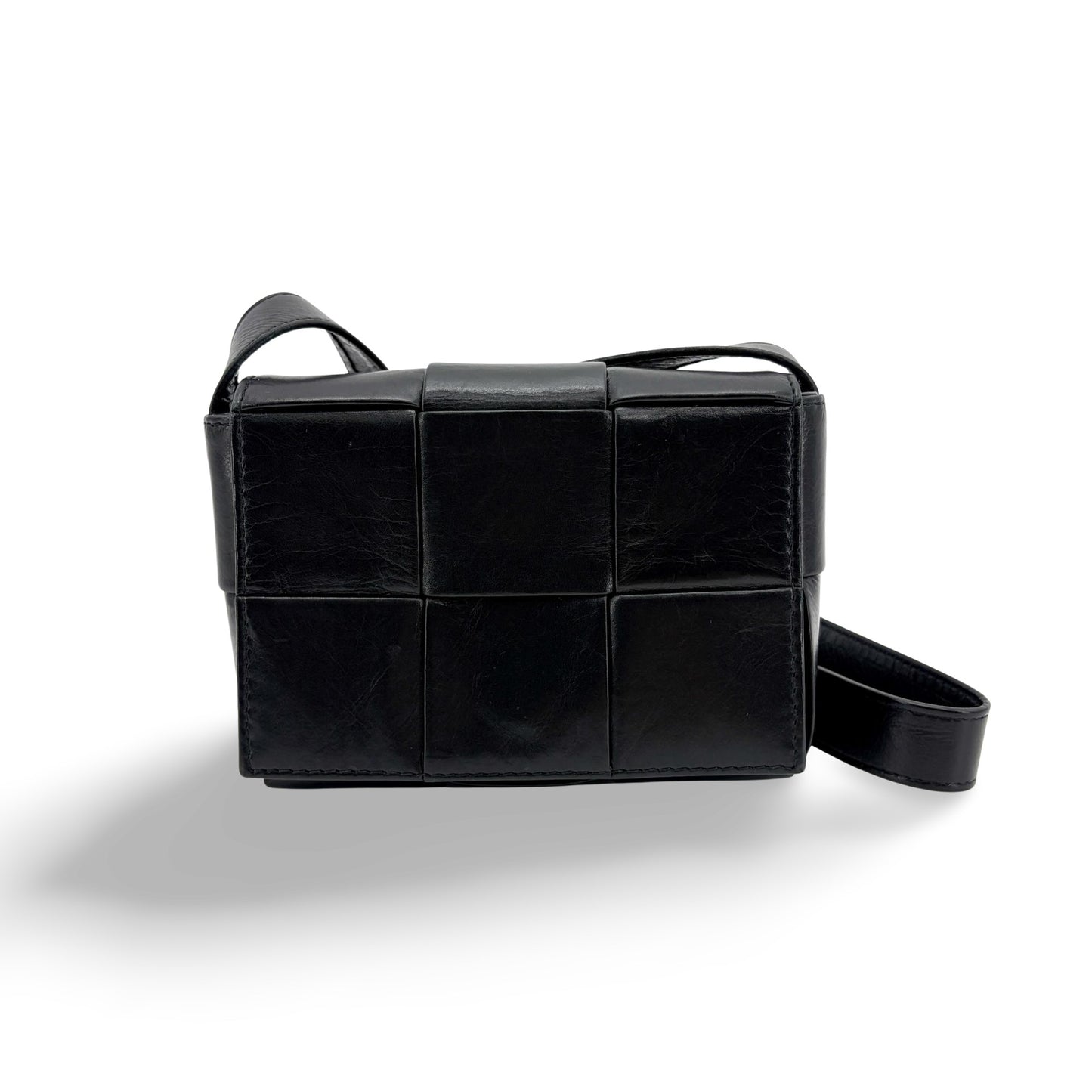 Bottega Veneta Mini Cassette Bag Black