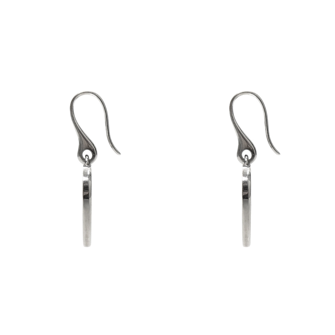 Gucci Ghost Heart Silver Earrings