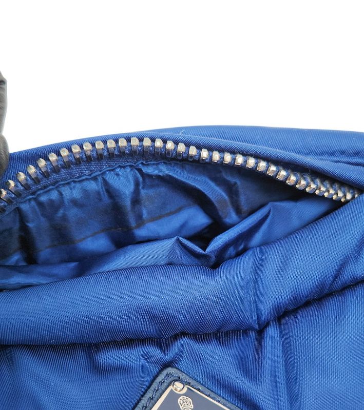 Prada Blue Quilted 2-Way Bag