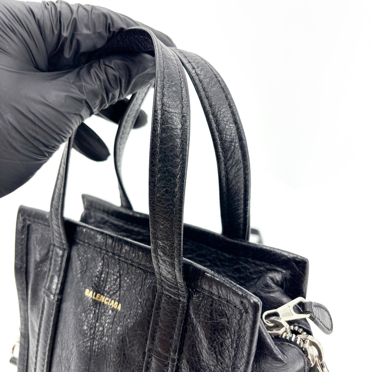 Balenciaga Bazaar Shopper Bag XS Black